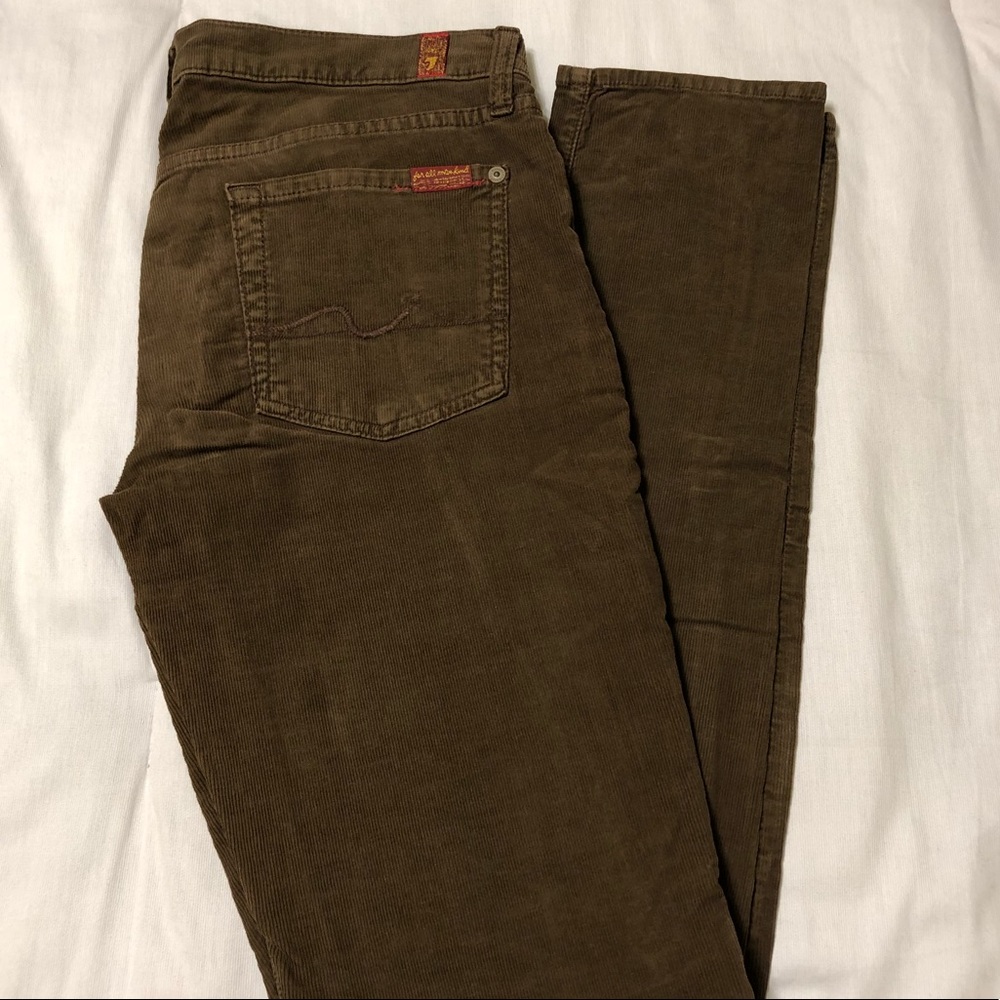 7 for all Mankind Roxanne Corduroy skinny jeans